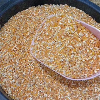 Cracked corn